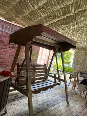 Solid Wooden Garden Swing