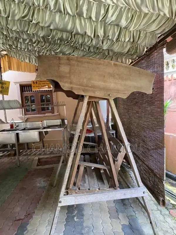 Solid Wooden Garden Swing