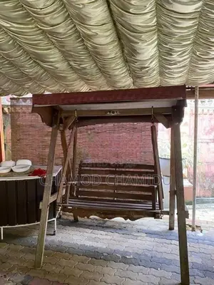 Solid Wooden Garden Swing