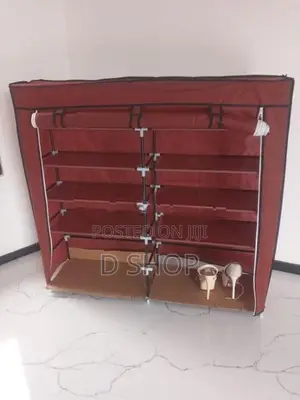 Shoe Rack Double - Side 12 Layers