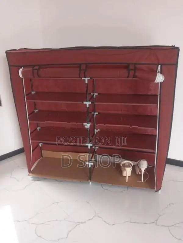 Shoe Rack Double - Side 12 Layers