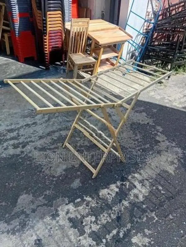 Cloth racks wooden