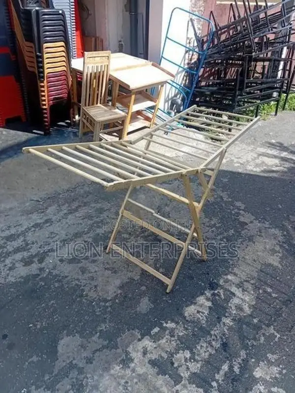 Cloth racks wooden