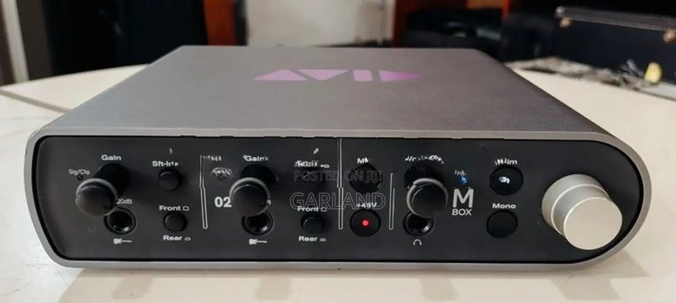 Avid Mbox USB Audio Interface-Japan