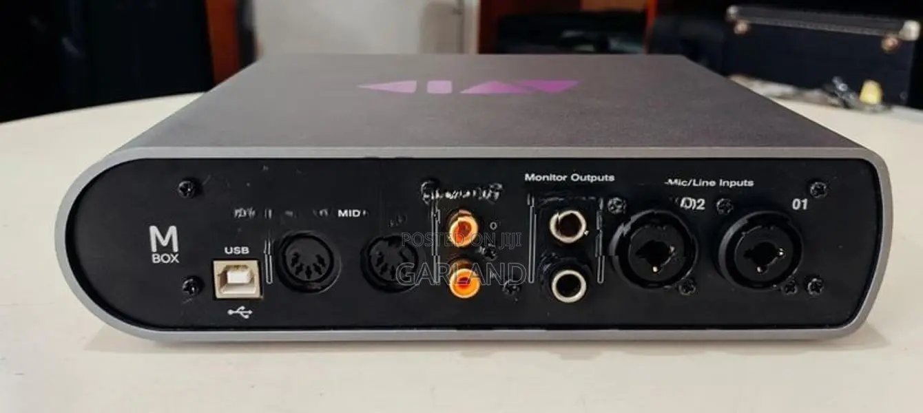 Avid Mbox USB Audio Interface-Japan