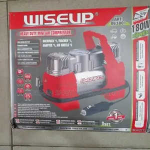 WISEUP 180W Heavy-Duty Mini Air Compressor – Herman HT 1254