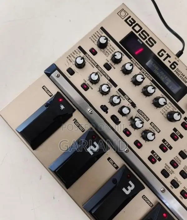 BOSS GT-6 Guitar Effects Processor-Japan
