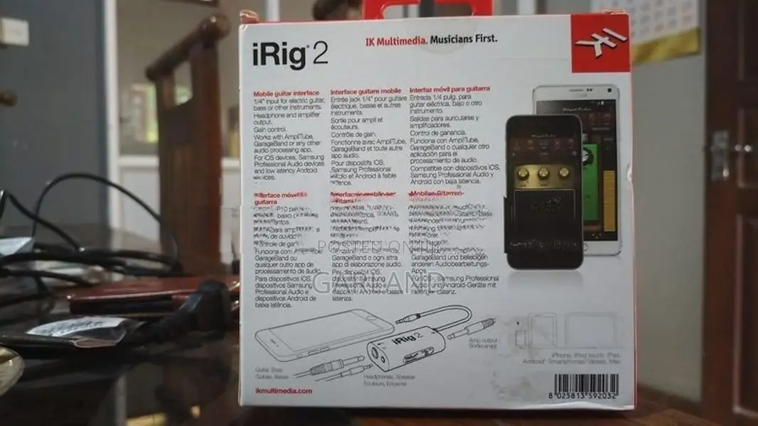 IK Multimedia iRig 2 Guitar Interface-Japan
