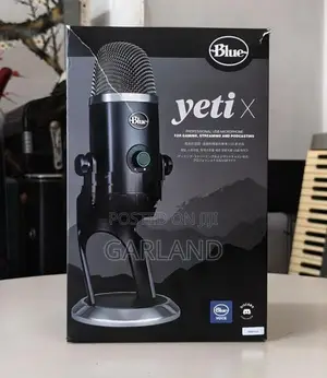 Blue 'yetiX' USB microphone
