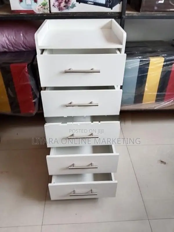 Melamine 5 Drawer Set.