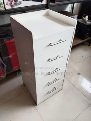 Melamine 5 Drawer Set.