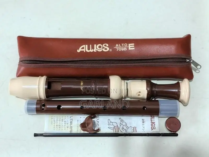 Aulos "709B"-E Alto Recorder-Japan