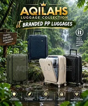 Unbreakable luggage bags pp sets