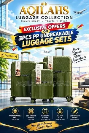 PP Unbreakable Luggage Bags sets