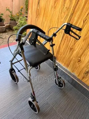 Imported 4-Wheel Rollator Walker With Seat