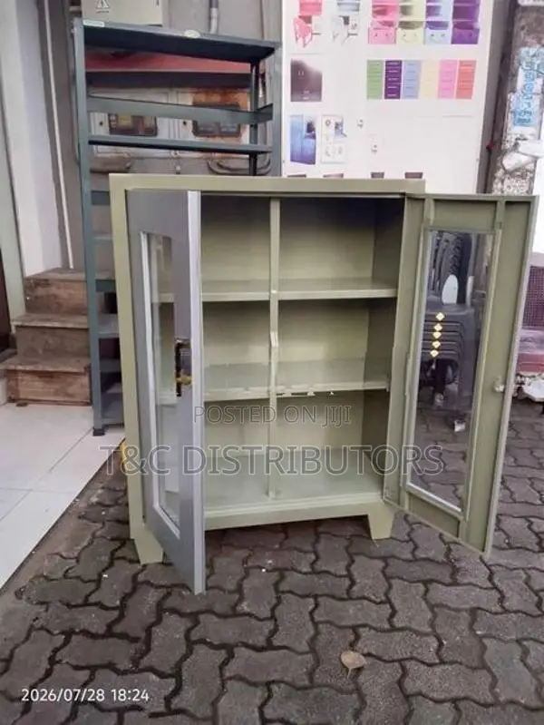 4*3 Glass Office Cupboard