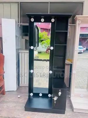 Black Saree Dressing Table