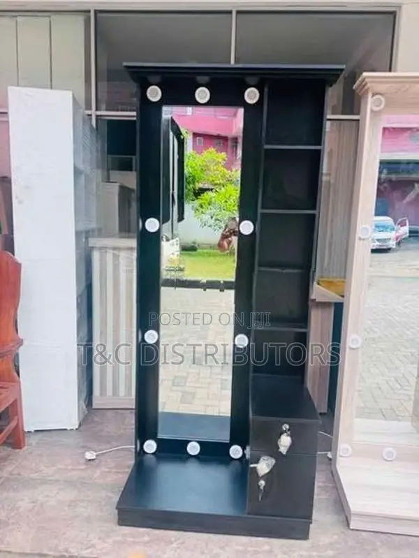 Black Saree Dressing Table