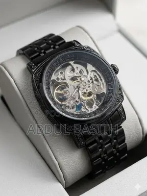 Automatic Stainless Steel Strap Watch For Men