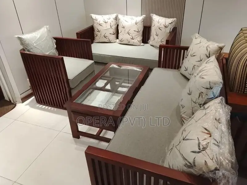 Modern Sofa Set – Home එකට Elegant Look එකක්