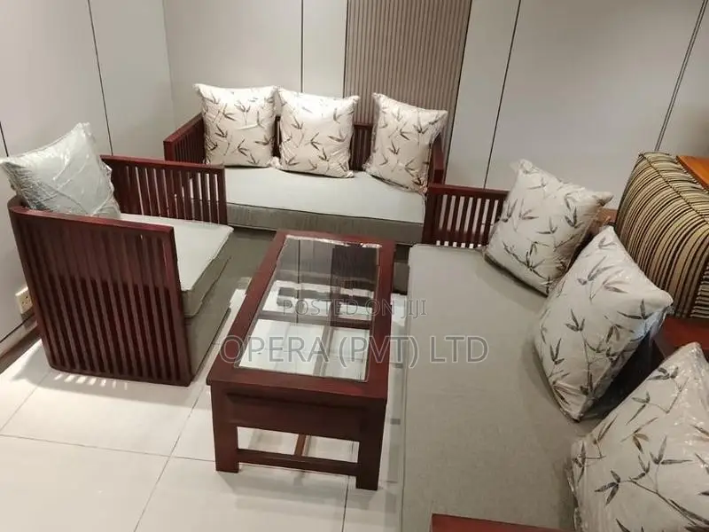 Modern Sofa Set – Home එකට Elegant Look එකක්