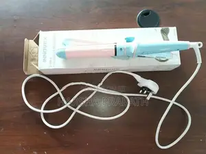 Innovex 2-In-1 Hair Curler With Straightener – Pink Blue (Iron)