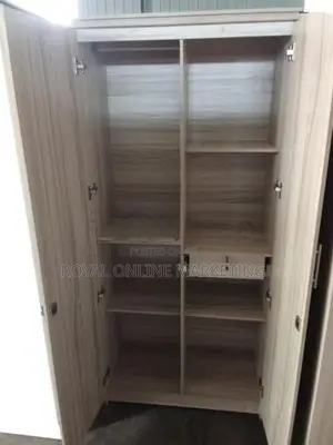 2 Door Melamine Wardrobe