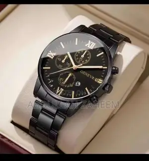 Fashion Roma Dial Men Business Watches Calendar Quartz Watch for Man