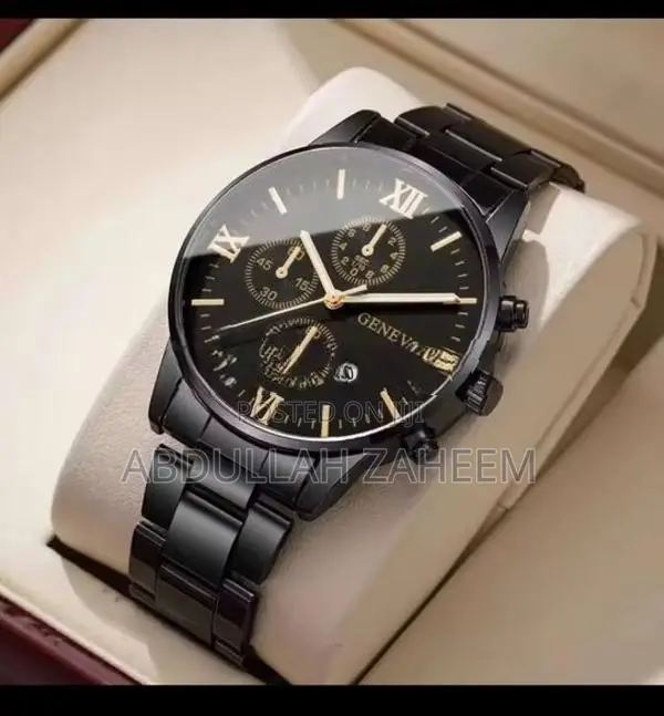 Fashion Roma Dial Men Business Watches Calendar Quartz Watch for Man