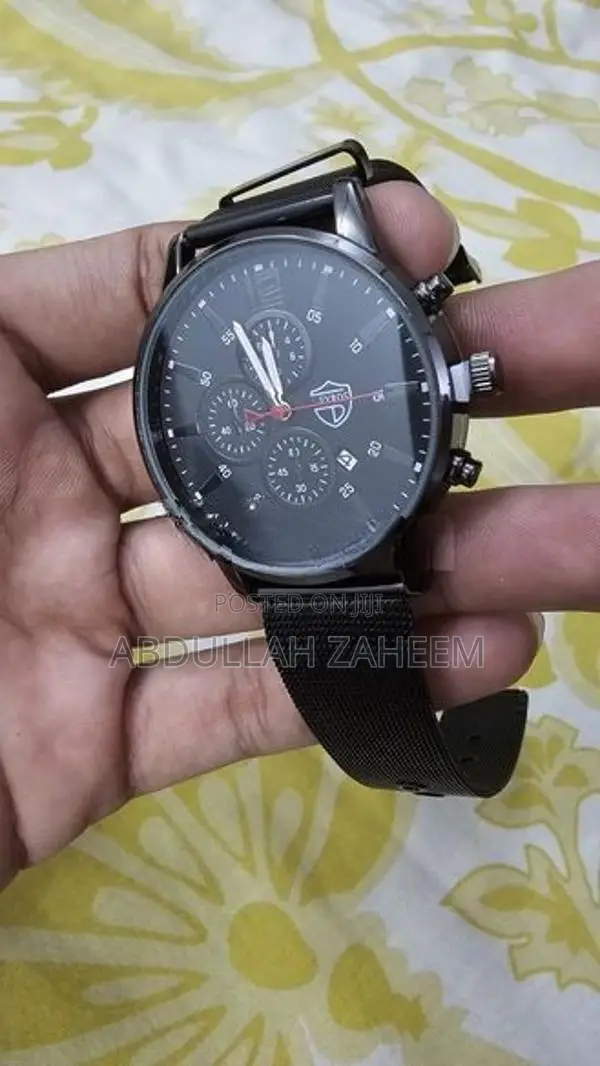 DEYROS Men Business Casual Watch Simple Male Stainless Steel
