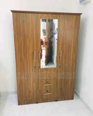 New 3 D 6*4 Ft Melamine Wardrobes with Mirror