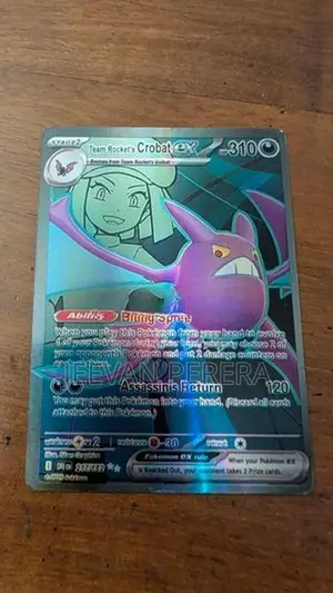 Pokémon Card Crobat EX