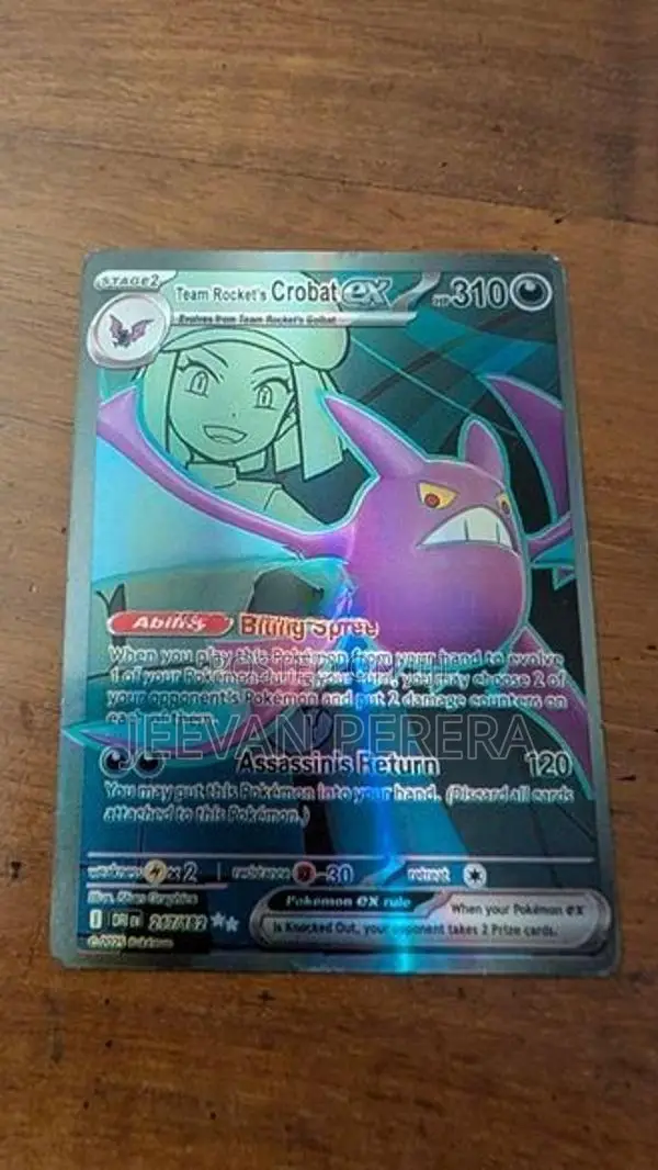 Pokémon Card Crobat EX