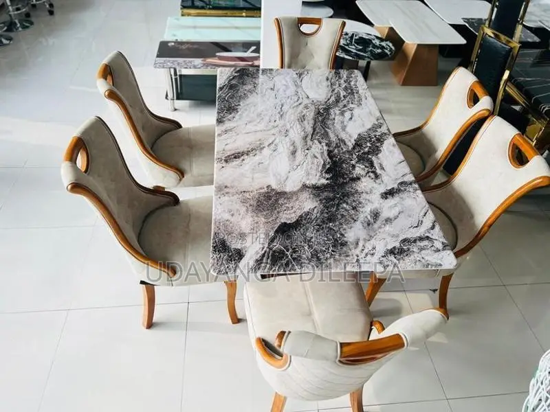 Luxury Dining Table with Chairs
