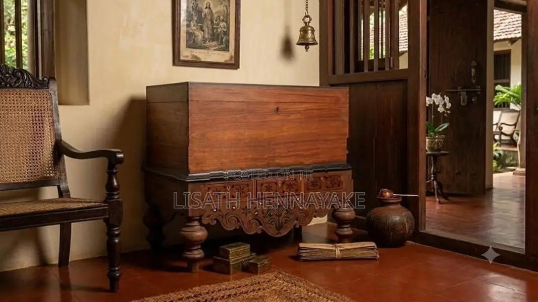 Large Jak With Ebony Antique Pettagama