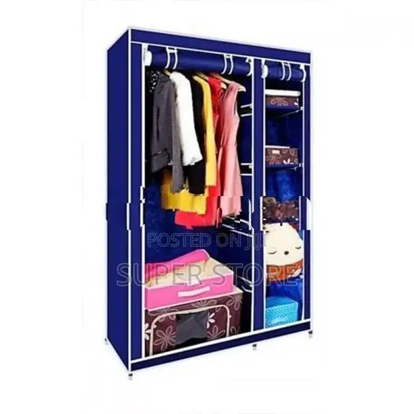 2 Door Portable Wardrobe