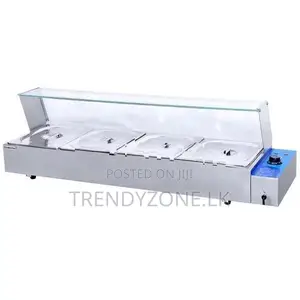 Industrial Electric Bain Marie 06 Pans Table Top (Unique)