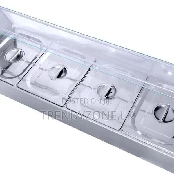 Industrial Electric Bain Marie 06 Pans Table Top (Unique)