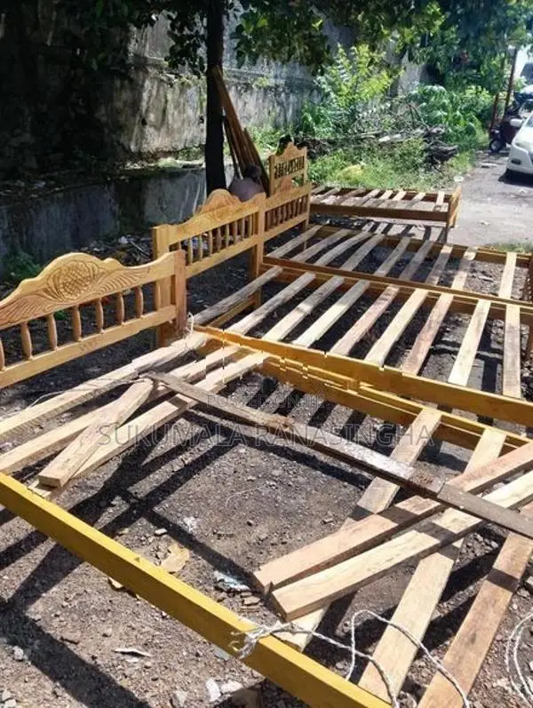 Wooden Bed