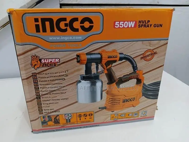 INGCO 550W HVLP Floor-Based Paint Spray Gun Herman PT 1322