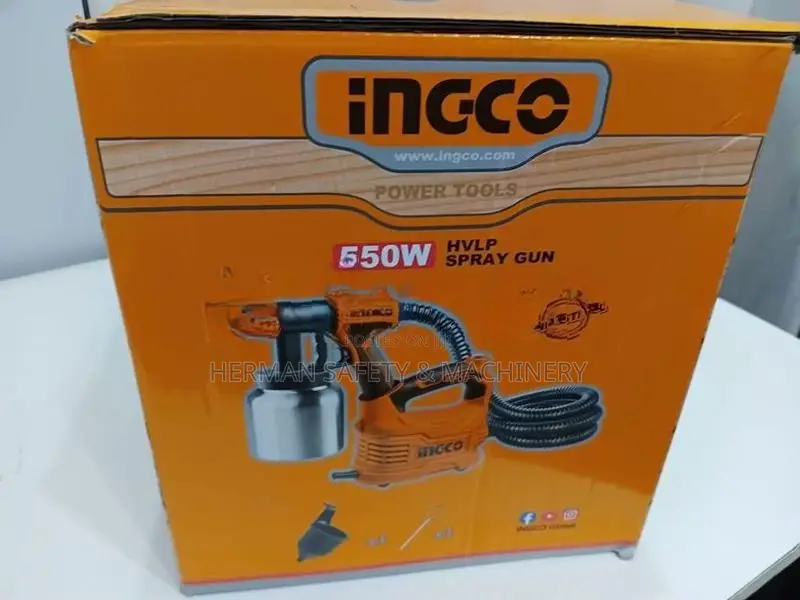 INGCO 550W HVLP Floor-Based Paint Spray Gun Herman PT 1322