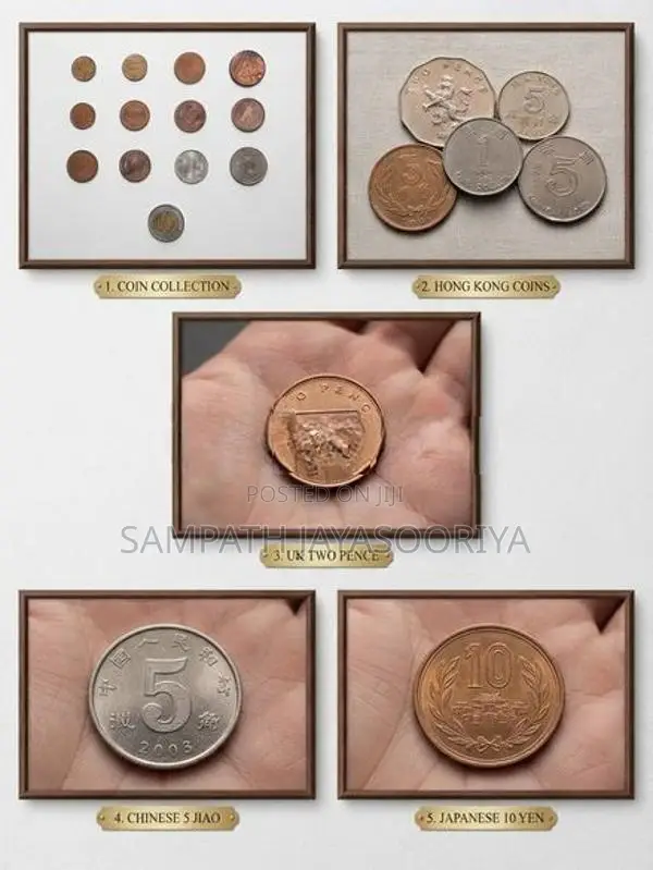 For Those Who Like To Collect Old Country Coins