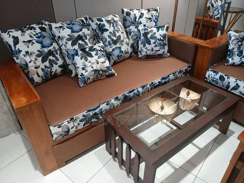 Box Teak Sofa Set