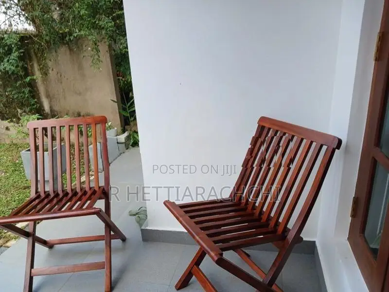 Teak Folding Chairs ( 4 )