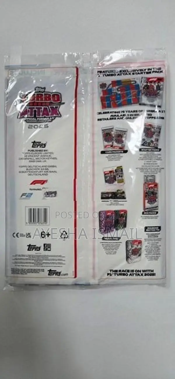 Topps F1 Turbo Attax 2025 Starter Pack - 75 Anniversary Edition