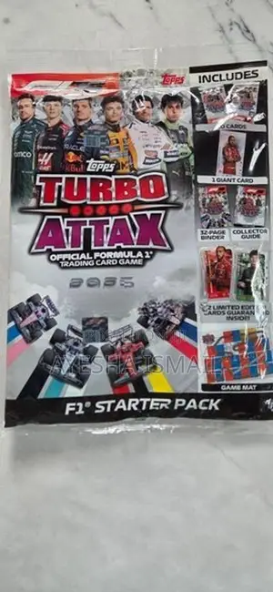 Topps F1 Turbo Attax 2025 Starter Pack - 75 Anniversary Edition