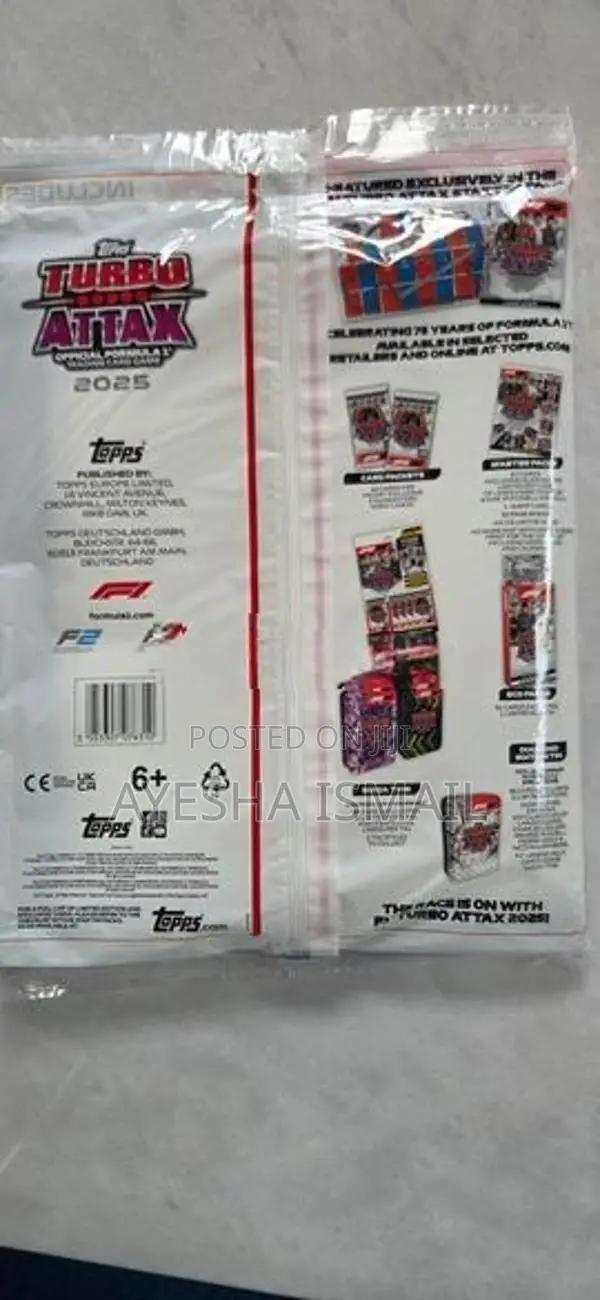 Topps F1 Turbo Attax 2025 Starter Pack - 75 Anniversary Edition