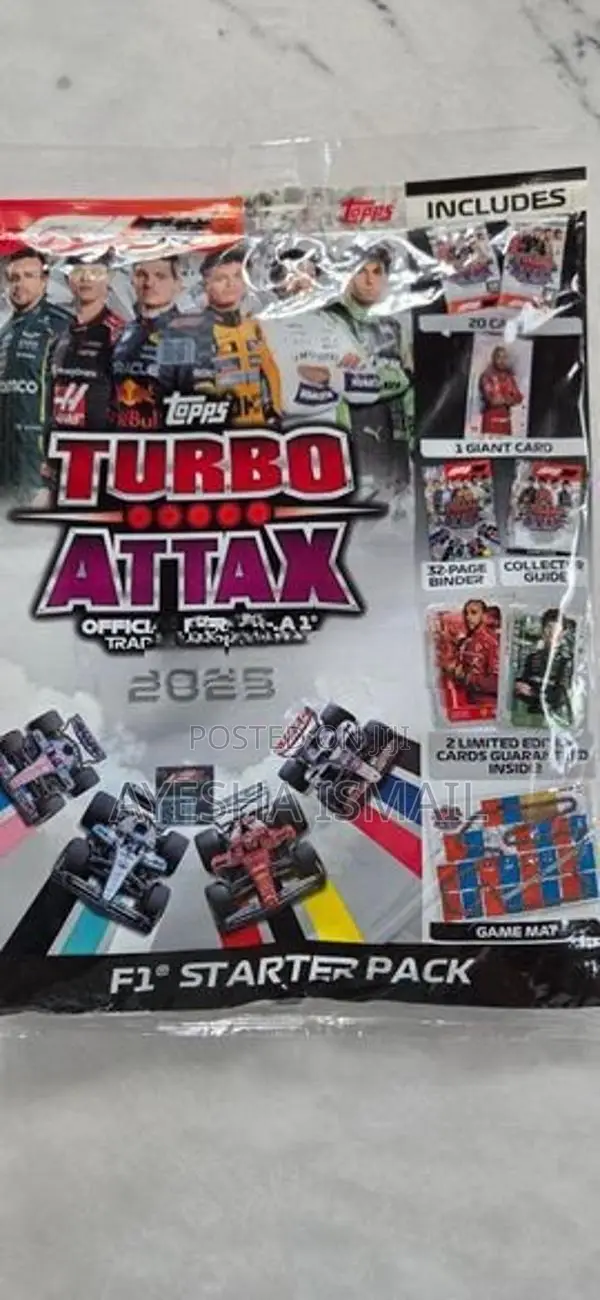 Topps F1 Turbo Attax 2025 Starter Pack - 75 Anniversary Edition