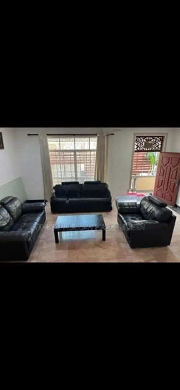 Damro Black Sofa
