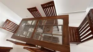 Arpico Brand-New Teak Wood Dining Table Set